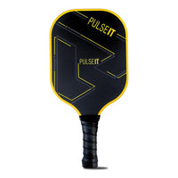 PulseIT Paddle Pickleball Racket – 15mm Fiberglass & Honeycomb Core | Non-Slip Cushioned Grip | Big Sweet Spot | Indoor & Outdoor | All Skill Levels