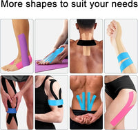 PulseITSportsTape Kinesiology Tape – Waterproof & Sweatproof Muscle Support Tape