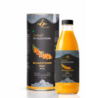 Pulseit Sea Buckthorn Pulp 500ml | 99% Fruit Pulp | Rich in Vitamin C & Antioxidants | Natural Health & Immunity Support | No Added Sugar | Premium Sea Buckthorn Pulp