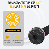 PulseIT PulseBar Pull-Up Bar – No Drilling | Fits Doors 60–100cm | Anti-Skid Foam Grip | Max Load 100kg | Chin-Ups, Pull-Ups & Core Training | Home Gym