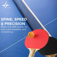 PulseITBounce 40+ 3-Star Table Tennis Balls for Professional Play