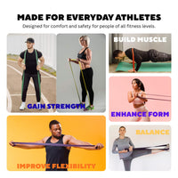 PulseITLoopBand Heavy Resistance Band for Exercise & Stretching, Pull Up Band Suitable in Home & Gym Workout, Power Bands for Men & Women