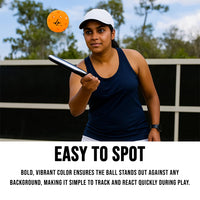 PulseITRally Outdoor Pickleball Balls – Set of 6 with 40 Precision Holes