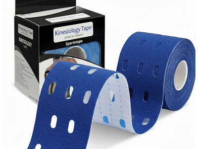 PulseITSportsTape Kinesiology Tape – Waterproof Sports Tape with Holes