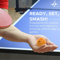 PulseITBounce 40+ 3-Star Table Tennis Balls for Professional Play
