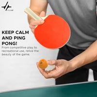 PulseITBounce 40+ 3-Star Table Tennis Balls for Professional Play