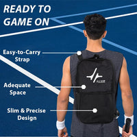 PulseITCase Pickleball Paddle Cover for 2 Paddles & 4 Balls