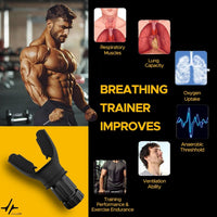 PulseIT BreatheIT Portable Breathing Trainer | Adjustable Resistance Device for Lung Strength