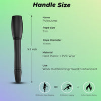PulseITJump Adjustable Skipping Rope for Men & Women | Speed Jump Rope for Cardio, Weight Loss, Fitness & CrossFit | Tangle-Free, Lightweight & Durable – Ideal for Home & Gym Workouts