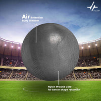 PulseIT PulseStrike Football – Size 5 | 32-Panel PU Leather | All-Surface Play | Excellent Flight & Control | Pump & Needle Included | Training & Match Use