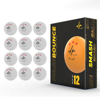 PulseITBounce 40+ 3-Star Table Tennis Balls for Professional Play