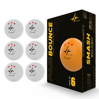 PulseITBounce 40+ 3-Star Table Tennis Balls for Professional Play