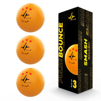PulseITBounce 40+ 3-Star Table Tennis Balls for Professional Play