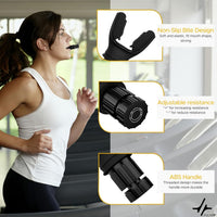 PulseIT BreatheIT Portable Breathing Trainer | Adjustable Resistance Device for Lung Strength
