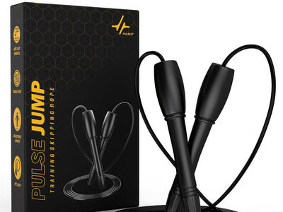 PulseITJump Adjustable Skipping Rope for Men & Women | Speed Jump Rope for Cardio, Weight Loss, Fitness & CrossFit | Tangle-Free, Lightweight & Durable – Ideal for Home & Gym Workouts