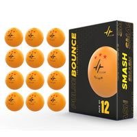 PulseITBounce 40+ 3-Star Table Tennis Balls for Professional Play
