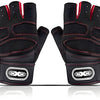 PulseIT GripGloves Pro Weightlifting Gloves – 12" Integrated Wrist Wraps | Full Hand Rubber Padding | Silicone Grip | Breathable Mesh | Men & Women | M / L / XL