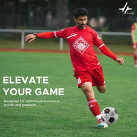 PulseIT PulseStrike Football – Size 5 | 32-Panel PU Leather | All-Surface Play | Excellent Flight & Control | Pump & Needle Included | Training & Match Use