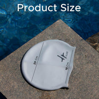 PulseITCap Silicone Swimming Cap for Women & Men, Adult, Vibrant Lightweight, Non-Slip, Easy Wear | Removal, Protects Hair