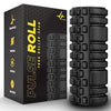 PulseITRoll Foam Roller for Deep Tissue Massager, High Density Exercise Patented Roller for Muscle Massage and Myofascial Trigger Point Release Back Roller for Fitness, Yoga and Pilates