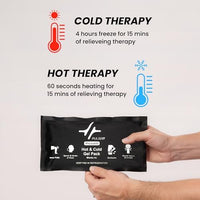 PulseIT Reusable Hot and Cold Gel Pack for Pain Relief | Ice Pack & Heat Therapy Pack for Knee, Back, Shoulder, Neck Pain, Swelling, Injury Recovery | Leak-Proof Flexible Gel Pack