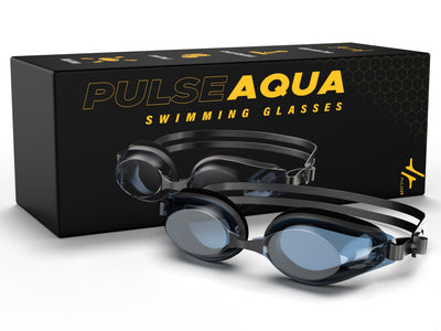 PulseIT Aqua Swim Goggles – Anti-Fog, Leak-Proof & UV Protected | Soft Silicone Seal | Fits Adults, Youth & Kids | Pool, Beach & Open Water