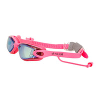 PulseIT Flow Swimming Goggles for Women – Anti-Fog, Leak-Proof & UV Protected | Adjustable Straps | Includes Case & Ear Plugs | Pool, Beach & Open Water