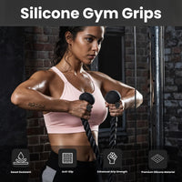 PulseIT HoldGrip Silicone Gym Grip Pads – Anti-Slip & Sweat-Resistant | Protects Palms & Prevents Calluses | Pull-Ups, Dumbbells & Barbells | Pack of 2 | Men & Women