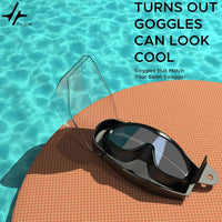 PulseIT Dive Swim Goggles – Wide-Vision Anti-Fog & UV Protected | Soft Silicone Frame | Fits Adults, Youth & Kids | Pool, Beach & Open Water