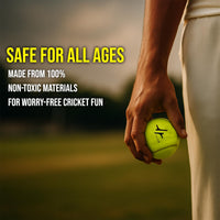 Cricket Balls – Lightweight High-Bounce Practice Balls for Street, Gully & Indoor-Outdoor Cricket | Kids & Adults