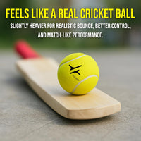Cricket Balls – Lightweight High-Bounce Practice Balls for Street, Gully & Indoor-Outdoor Cricket | Kids & Adults