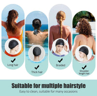 PulseIT CapX Silicone Swim Cap – Fits All Hair Types | Waterproof, Non-Slip & Comfortable | Protects Hair from Chlorine | Men & Women
