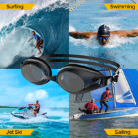 PulseIT Aqua Swim Goggles – Anti-Fog, Leak-Proof & UV Protected | Soft Silicone Seal | Fits Adults, Youth & Kids | Pool, Beach & Open Water