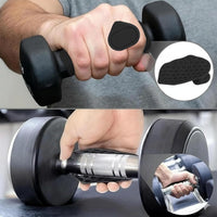 PulseIT HoldGrip Silicone Gym Grip Pads – Anti-Slip & Sweat-Resistant | Protects Palms & Prevents Calluses | Pull-Ups, Dumbbells & Barbells | Pack of 2 | Men & Women